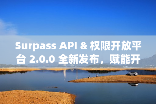 Surpass API & 权限开放平台 2.0.0 全新发布，赋能开发者，共创未来！