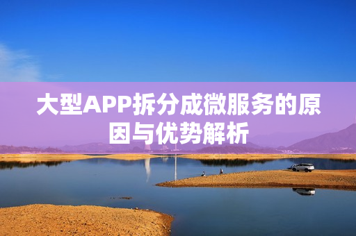 大型APP拆分成微服务的原因与优势解析