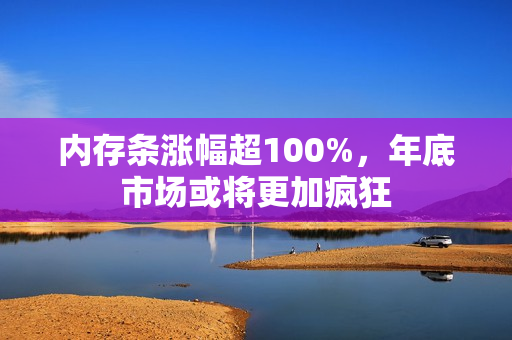 内存条涨幅超100%，年底市场或将更加疯狂