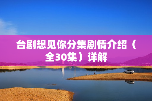 台剧想见你分集剧情介绍（全30集）详解