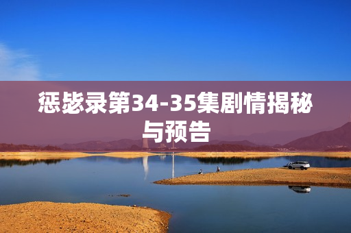 惩毖录第34-35集剧情揭秘与预告