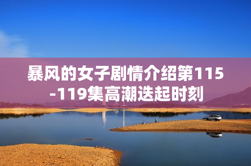 暴风的女子剧情介绍第115-119集高潮迭起时刻