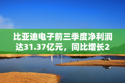 比亚迪电子前三季度净利润达31.37亿元，同比增长2.4%