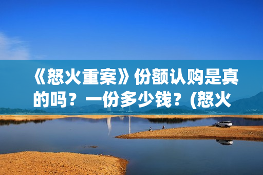 《怒火重案》份额认购是真的吗？一份多少钱？(怒火重案片断)