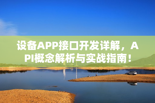 设备APP接口开发详解，API概念解析与实战指南！