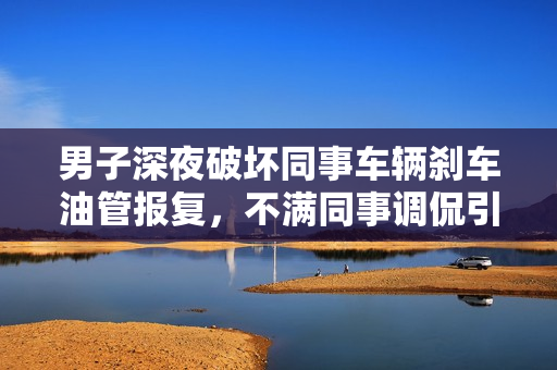 男子深夜破坏同事车辆刹车油管报复,不满同事调侃引发冲突 男子深夜破坏同事车辆刹车油管报复,不满同事调侃引发冲突