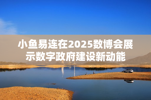 小鱼易连在2025数博会展示数字政府建设新动能