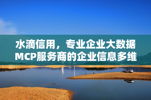 水滴信用，专业企业大数据MCP服务商的企业信息多维整合服务