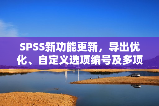 SPSS新功能更新，导出优化、自定义选项编号及多项功能修复与增强