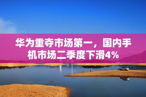 华为重夺市场第一，国内手机市场二季度下滑4%