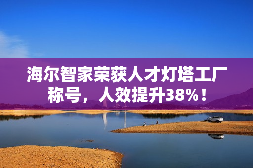 海尔智家荣获人才灯塔工厂称号，人效提升38%！