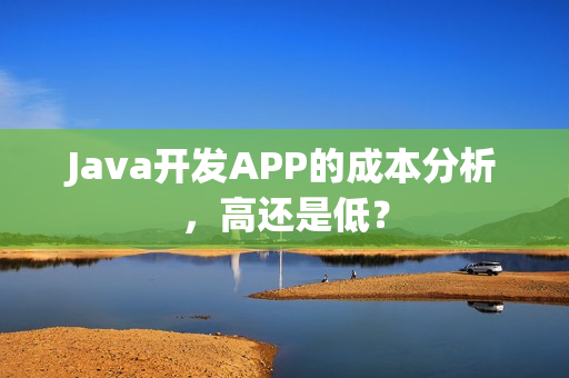 Java开发APP的成本分析，高还是低？