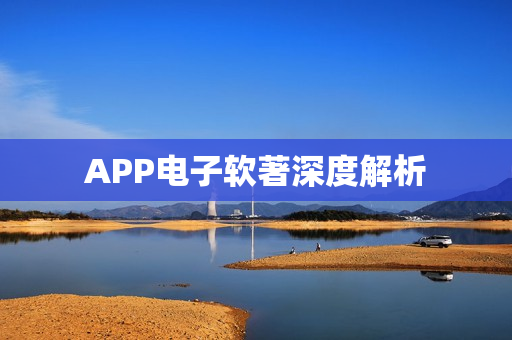 APP电子软著深度解析