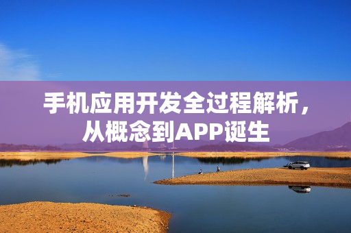 手机应用开发全过程解析，从概念到APP诞生