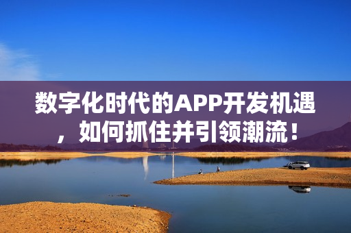数字化时代的APP开发机遇，如何抓住并引领潮流！