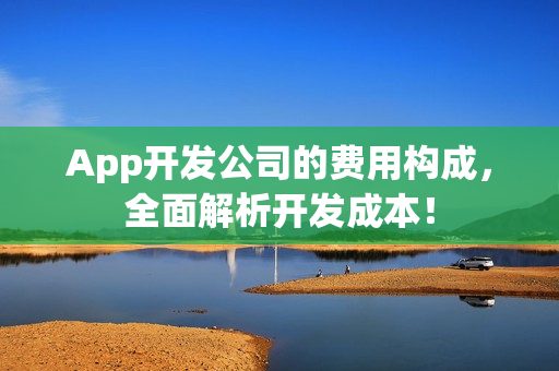 App开发公司的费用构成，全面解析开发成本！