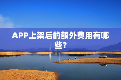 APP上架后的额外费用有哪些？