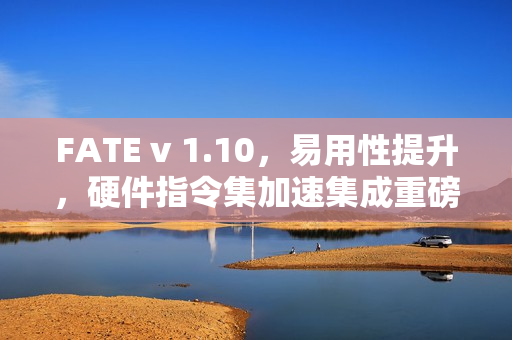 FATE v 1.10，易用性提升，硬件指令集加速集成重磅发布