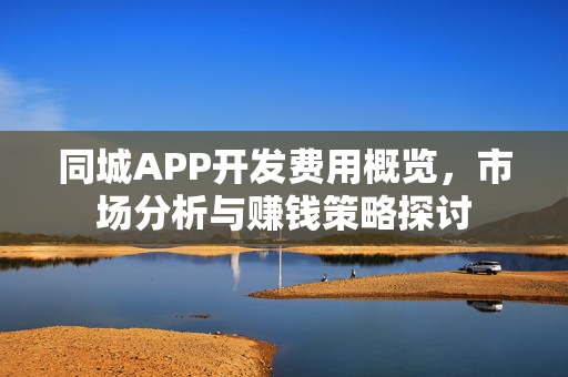 同城APP开发费用概览，市场分析与赚钱策略探讨