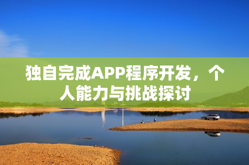 独自完成APP程序开发，个人能力与挑战探讨