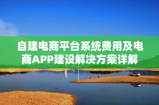 自建电商平台系统费用及电商APP建设解决方案详解 自建电商平台系统费用及电商APP建设解决方案详解