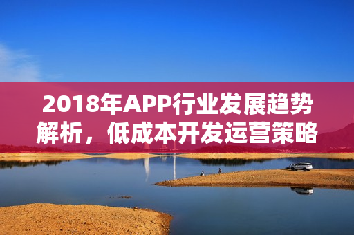 2018年APP行业发展趋势解析,低成本开发运营策略 2018年APP行业发展趋势解析,低成本开发运营策略