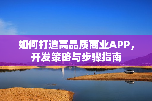 如何打造高品质商业APP，开发策略与步骤指南