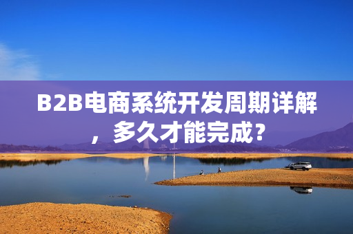 B2B电商系统开发周期详解，多久才能完成？