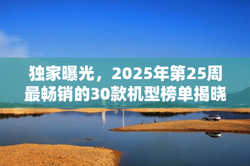独家曝光，2025年第25周最畅销的30款机型榜单揭晓，国产手机仅占一席