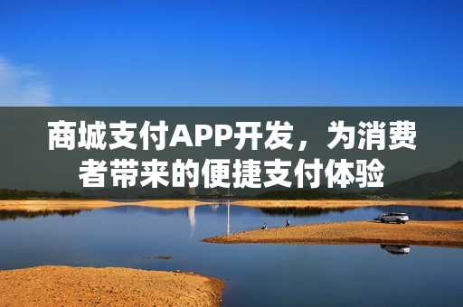 商城支付APP开发，为消费者带来的便捷支付体验
