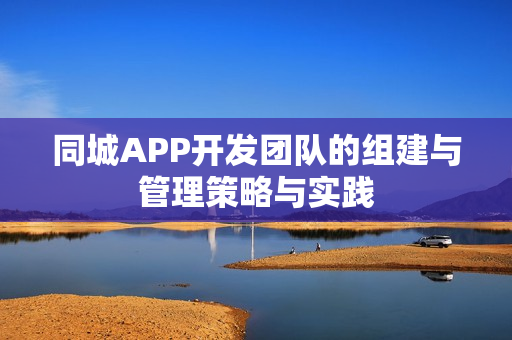 同城APP开发团队的组建与管理策略与实践