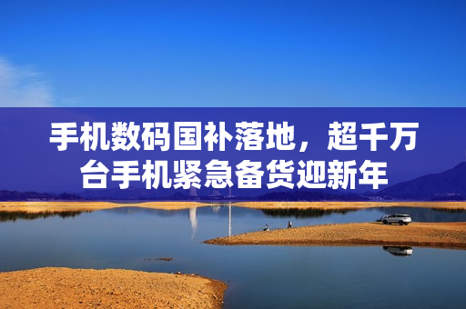 手机数码国补落地，超千万台手机紧急备货迎新年
