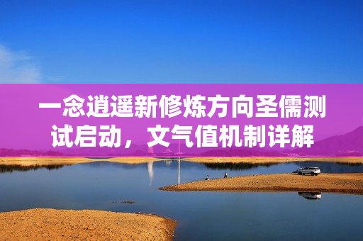 一念逍遥新修炼方向圣儒测试启动，文气值机制详解