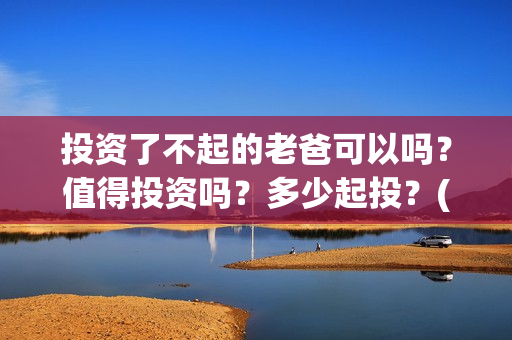 投资了不起的老爸可以吗？值得投资吗？多少起投？(了不起的老爸投资成本)