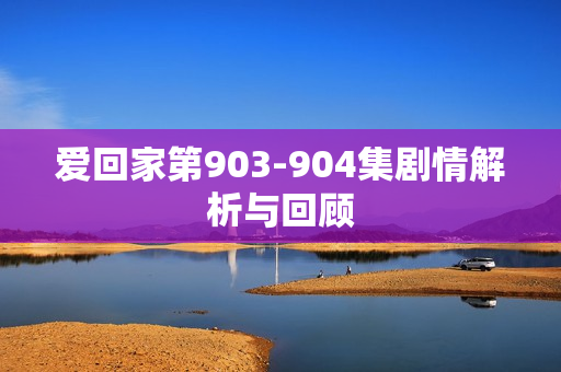 爱回家第903-904集剧情解析与回顾