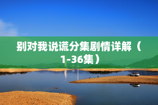 别对我说谎分集剧情详解（1-36集）