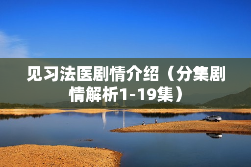 见习法医剧情介绍（分集剧情解析1-19集）
