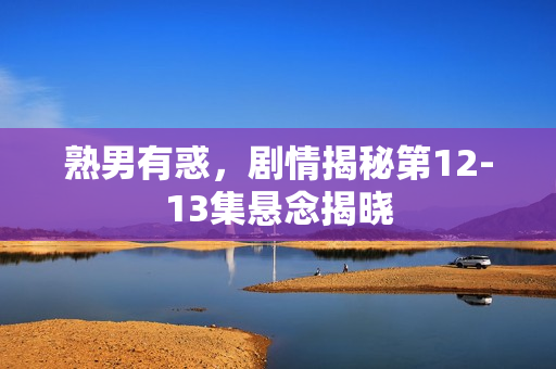 熟男有惑，剧情揭秘第12-13集悬念揭晓