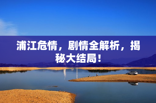 浦江危情，剧情全解析，揭秘大结局！