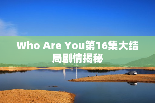 Who Are You第16集大结局剧情揭秘