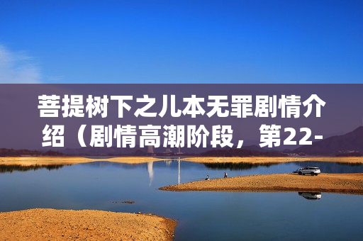 菩提树下之儿本无罪剧情介绍（剧情高潮阶段，第22-29集）