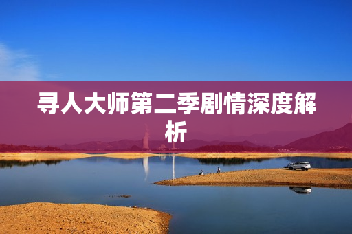 寻人大师第二季剧情深度解析