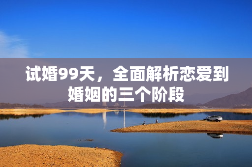 试婚99天,全面解析恋爱到婚姻的三个阶段 试婚99天,全面解析恋爱到婚姻的三个阶段