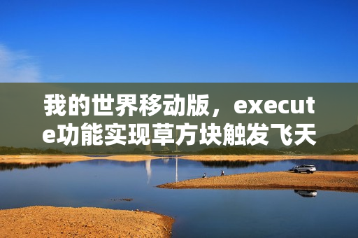 我的世界移动版，execute功能实现草方块触发飞天效果详解