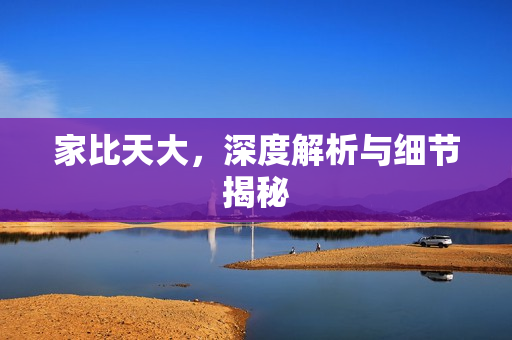 家比天大,深度解析与细节揭秘 家比天大,深度解析与细节揭秘