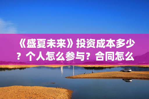 《盛夏未来》投资成本多少?个人怎么参与?合同怎么签?(盛夏未来ts) 《盛夏未来》投资成本多少?个人怎么参与?合同怎么签?(盛夏未来ts)
