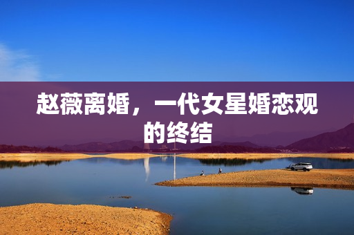 赵薇离婚，一代女星婚恋观的终结