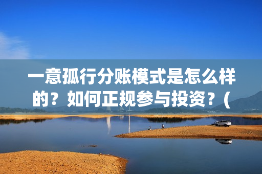 一意孤行分账模式是怎么样的？如何正规参与投资？(啥叫一意孤行)