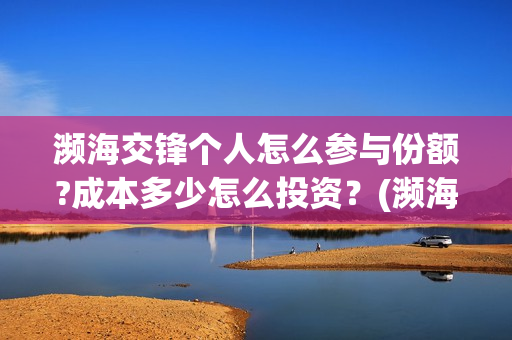 濒海交锋个人怎么参与份额?成本多少怎么投资？(濒海交锋免费)