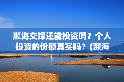 濒海交锋还能投资吗？个人投资的份额真实吗？(濒海交锋投资方)
